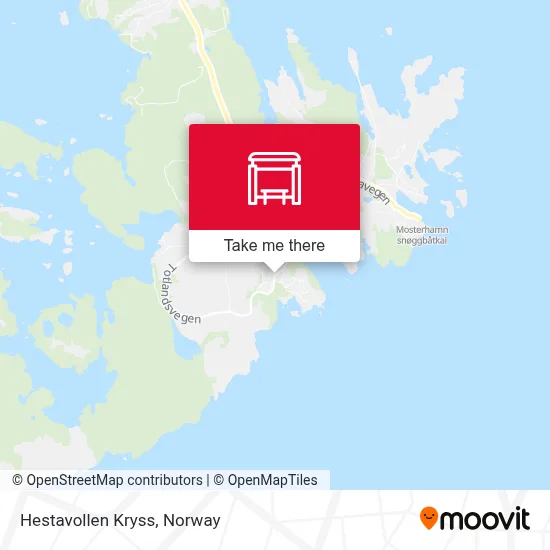 Hestavollen Kryss map