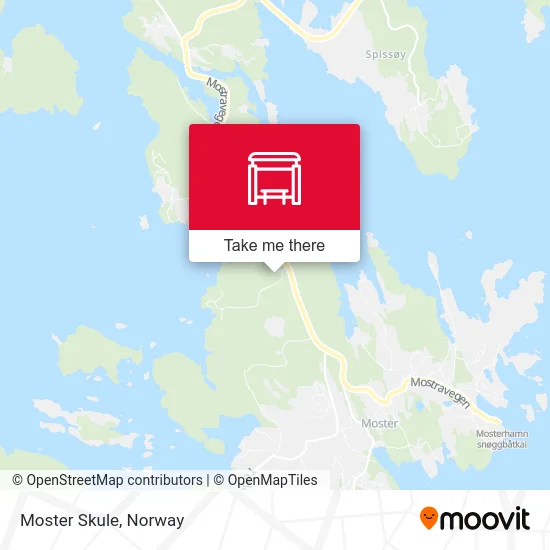 Moster Skule map
