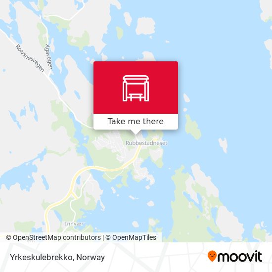 Yrkeskulebrekko map