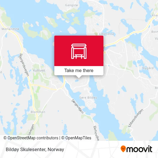 Bildøy Skulesenter map