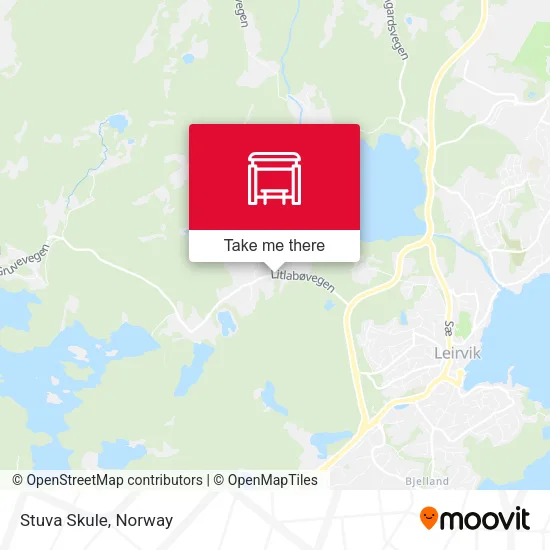 Stuva Skule map