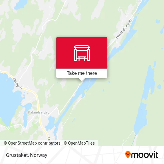 Grustaket map