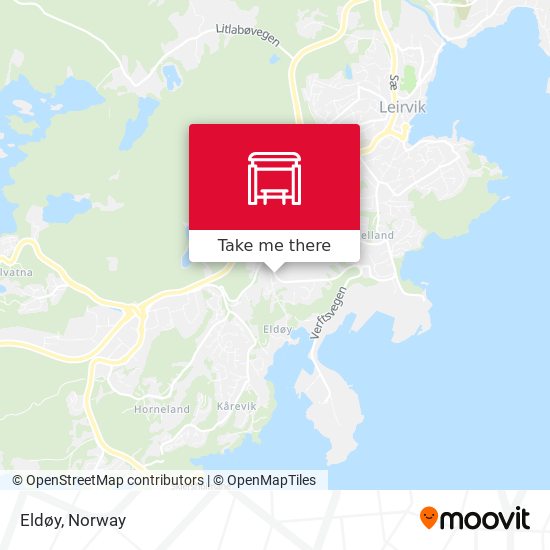 Eldøy map