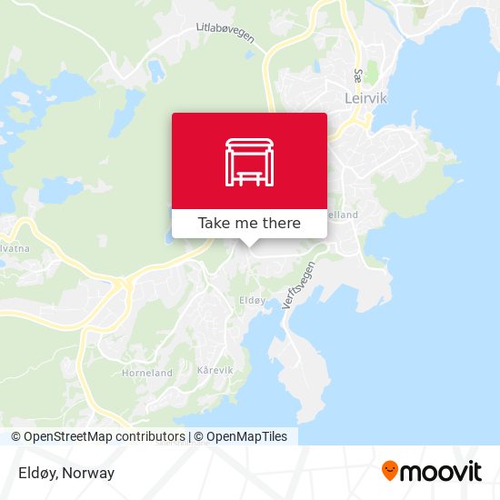 Eldøy map