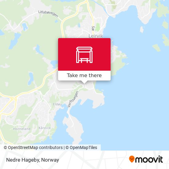 Nedre Hageby map