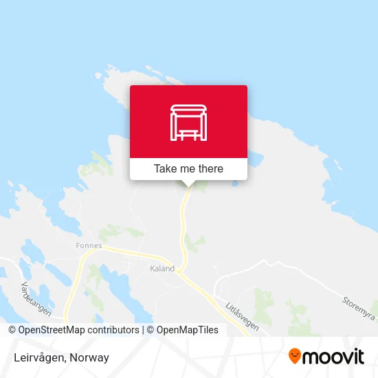 Leirvågen map