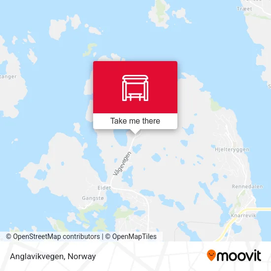 Anglavikvegen map