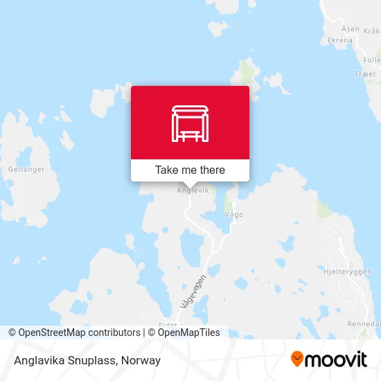 Anglavika Snuplass map