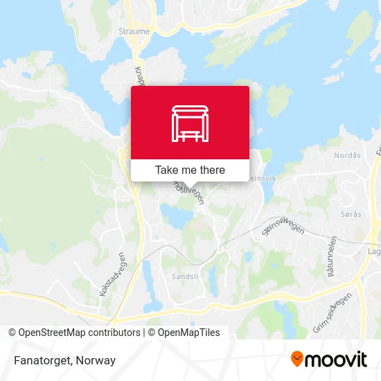 Fanatorget map