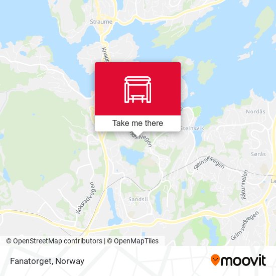 Fanatorget map