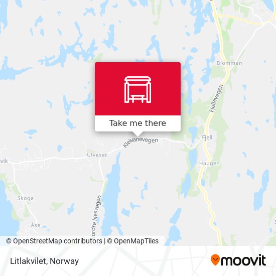 Litlakvilet map