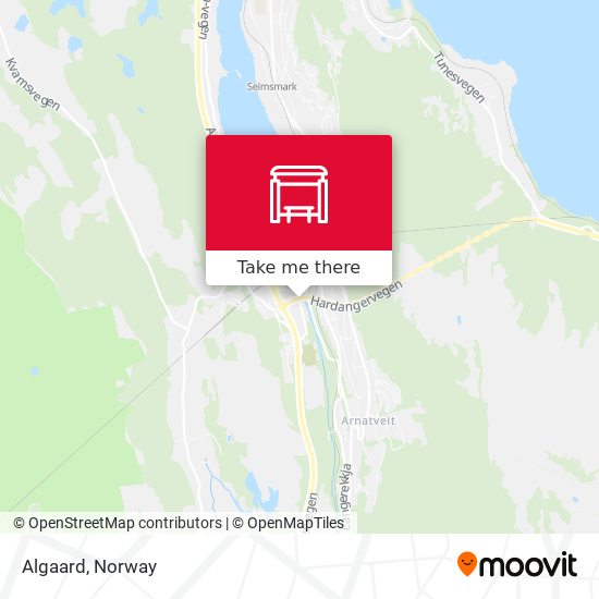 Algaard map