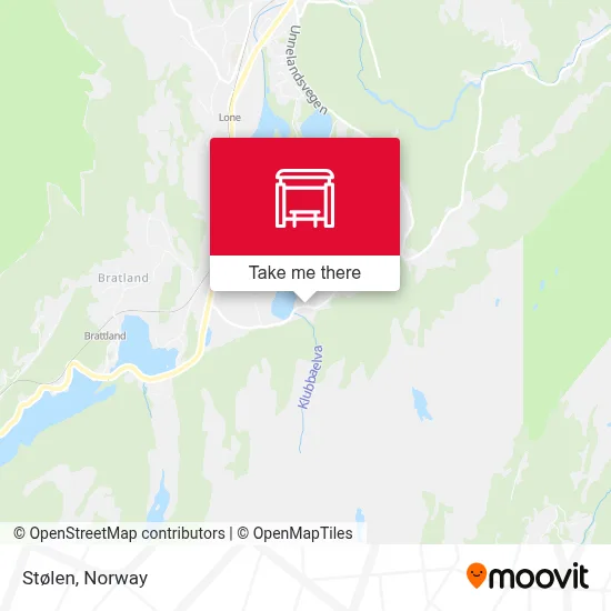 Stølen map