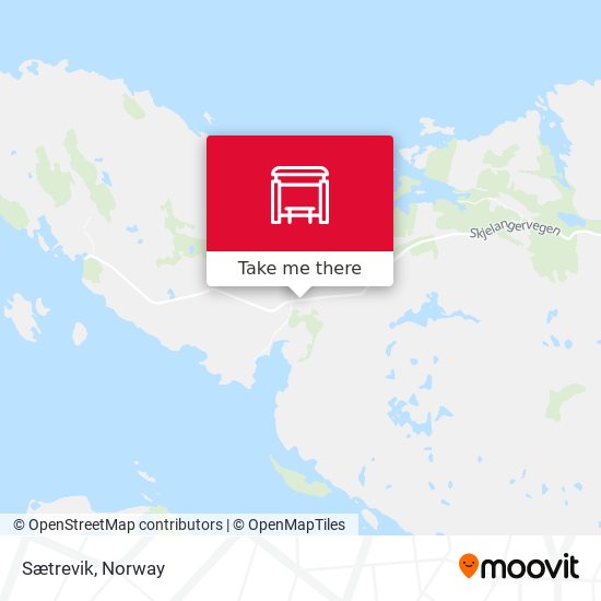 Sætrevik map