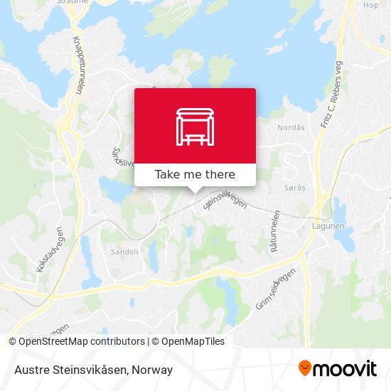 Austre Steinsvikåsen map