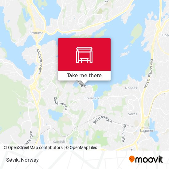 Søvik map