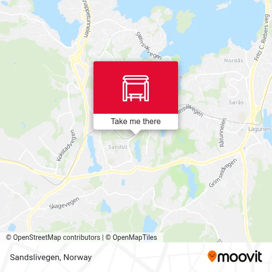Sandslivegen map