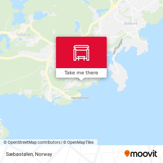 Sæbøstølen map
