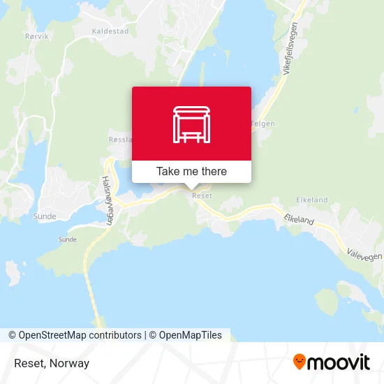 Reset map