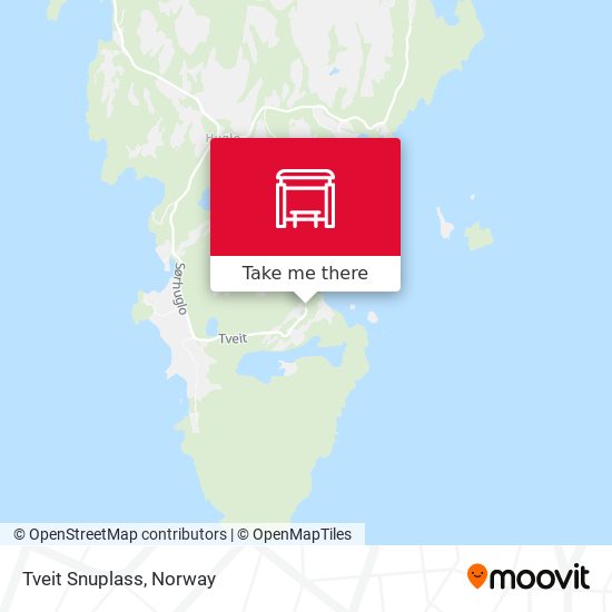 Tveit Snuplass map