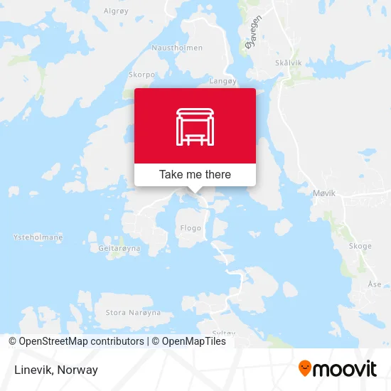 Linevik map