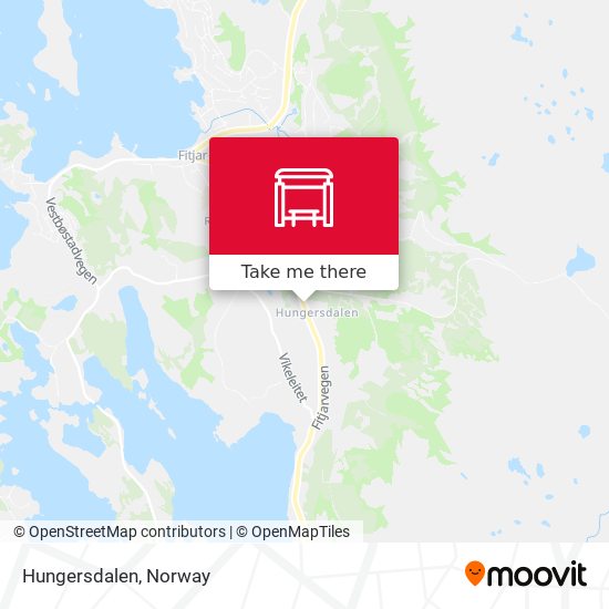 Hungersdalen map