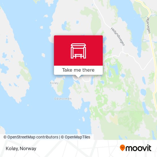 Koløy map