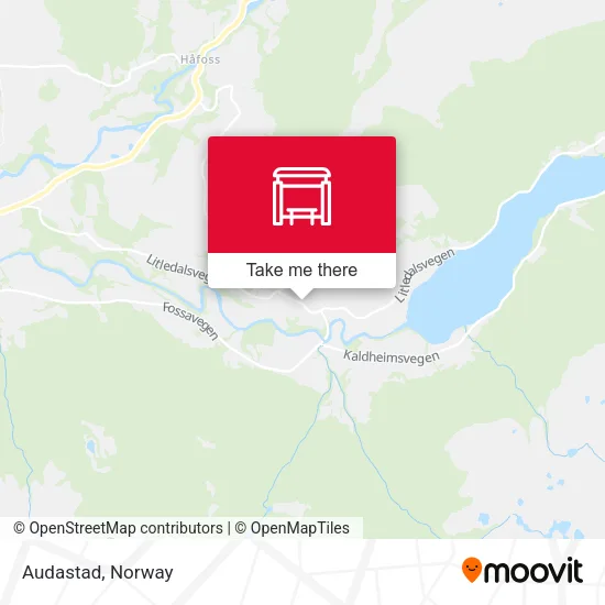 Audastad map