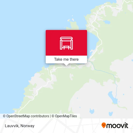 Lauvvik map