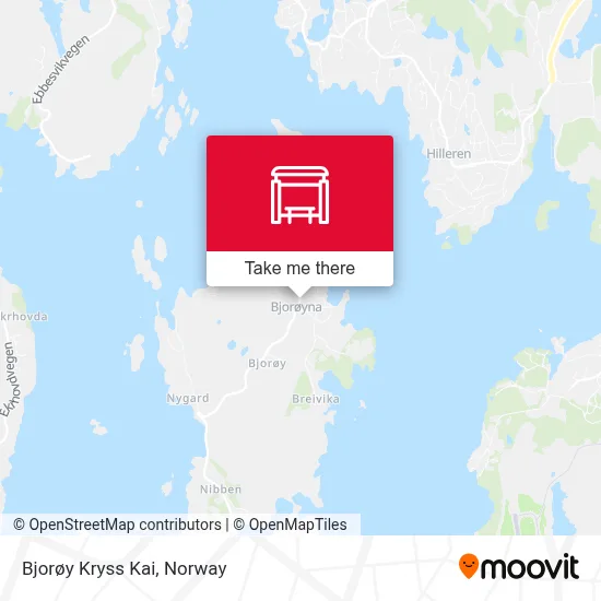 Bjorøy Kryss Kai map