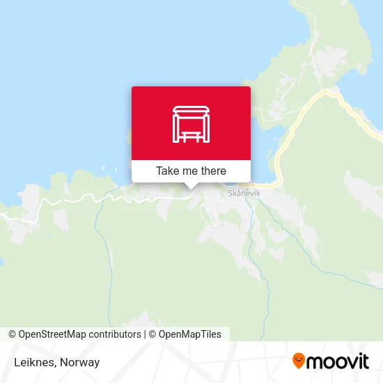 Leiknes map