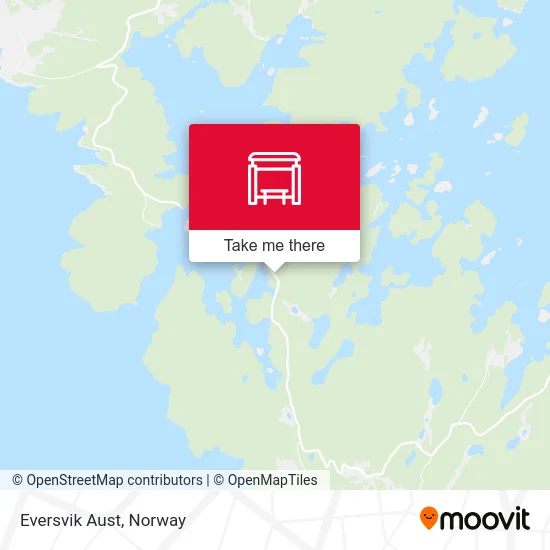 Eversvik Aust map