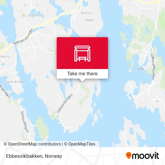 Ebbesvikbakken map