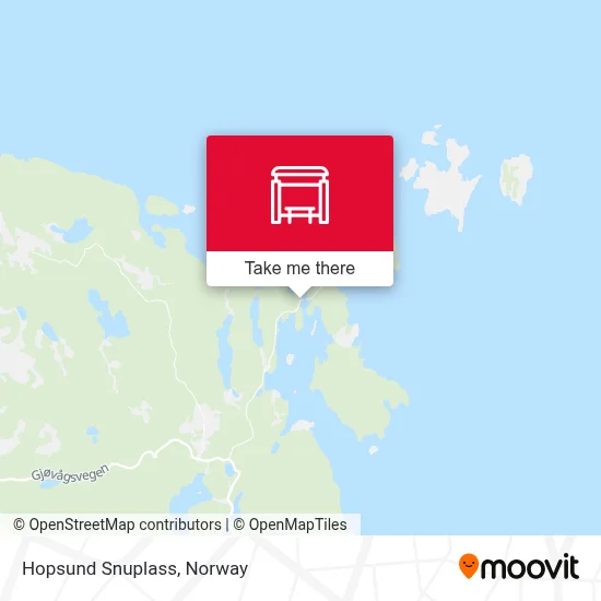 Hopsund Snuplass map