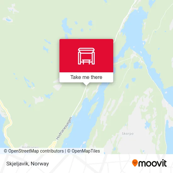 Skjeljavik map