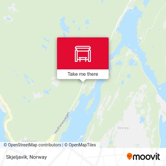 Skjeljavik map