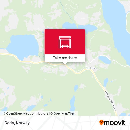 Rødo map