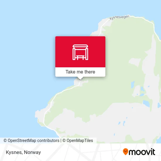Kysnes map