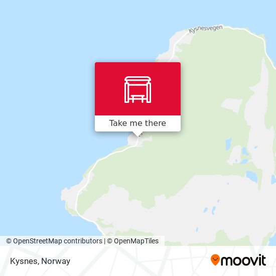 Kysnes map