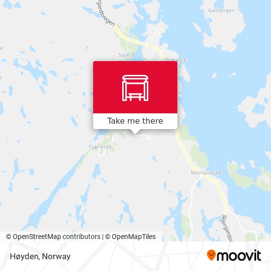 Høyden map