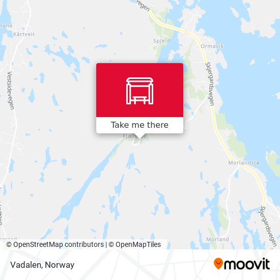 Vadalen map