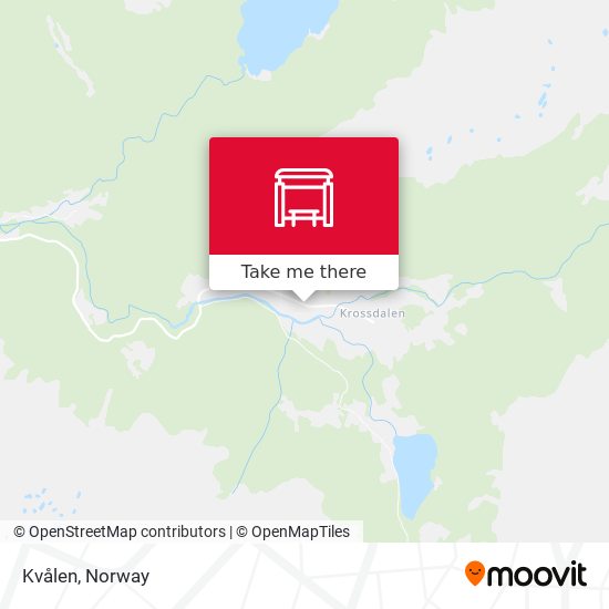 Kvålen map