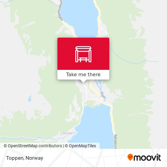 Toppen map