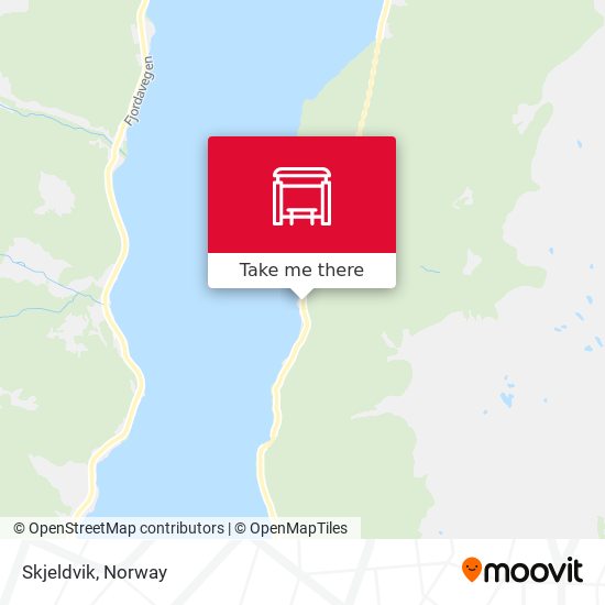 Skjeldvik map