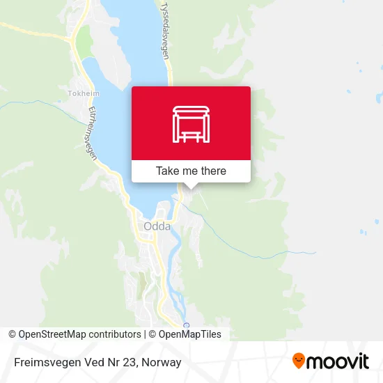 Freimsvegen Ved Nr 23 map