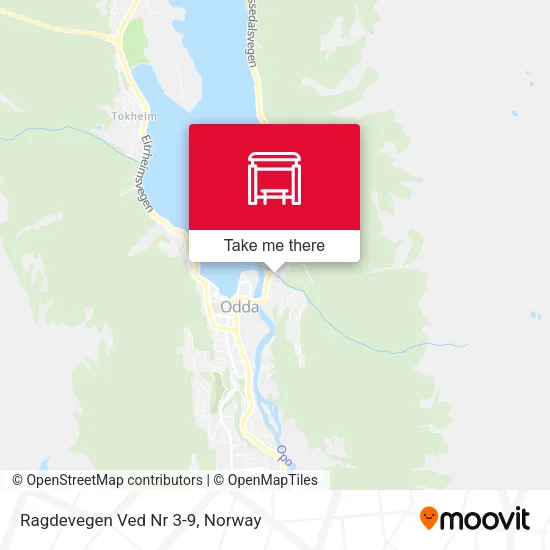 Ragdevegen Ved Nr 3-9 map