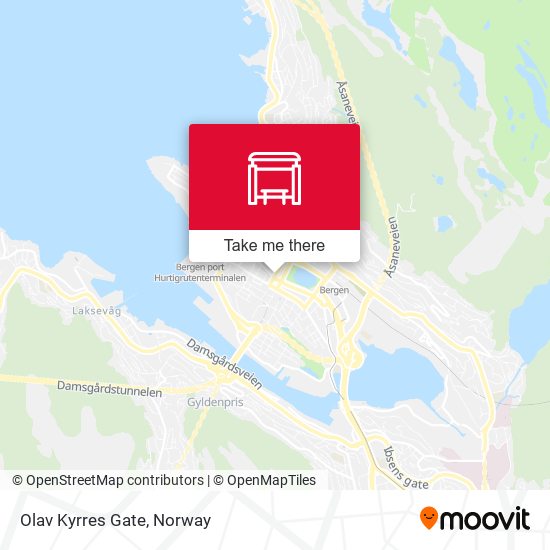 Olav Kyrres Gate map