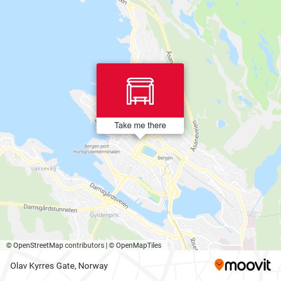 Olav Kyrres Gate map