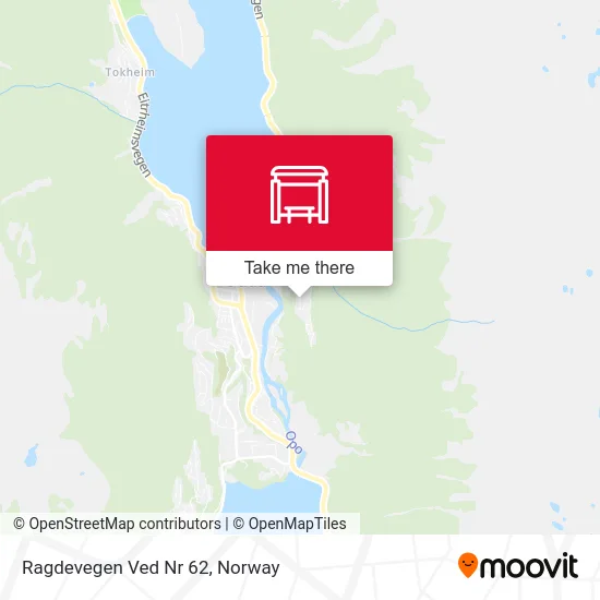 Ragdevegen Ved Nr 62 map