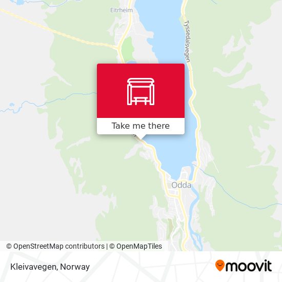 Kleivavegen map